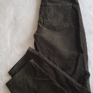 American Eagle Green 90s Corduroy Pants